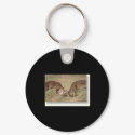 Deer Fight keychains