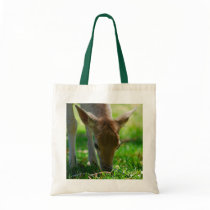 Deer Go Green Canvas Bags