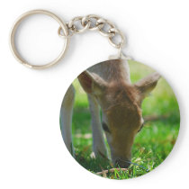 Deer Go Green Keychain