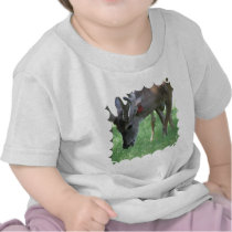 Deer Grazing Baby T-Shirt