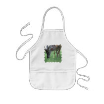 Deer Grazing Children's Apron