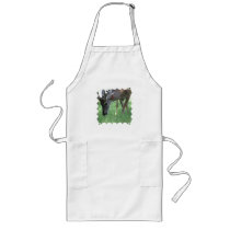 Deer Grazing Long Apron
