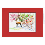 Deer Greetings Card