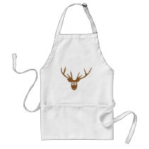 deer head antler aprons by Tomaniac deer head antler aprons