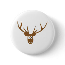 deer head antler buttons by Tomaniac deer head antler buttons