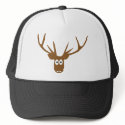 deer head antler hats