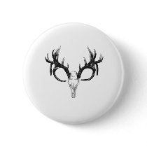 Deer head button