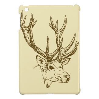 Deer Head Illustration Graphic
