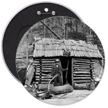 Deer Hunter, 1901 Pinback Button