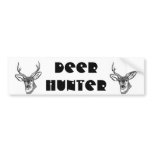 Deer Hunter Bumper Sticker