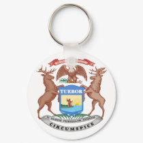 Deer Hunter Crest keychains