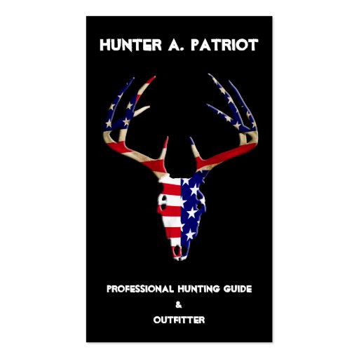 Deer Hunting - Business Cards