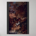 Deer Hunting By Ridinger Johann Elias (Best Qualit posters
