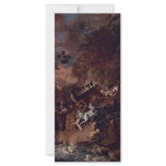 Deer Hunting By Ridinger Johann Elias (Best Qualit Customized Rack Card
