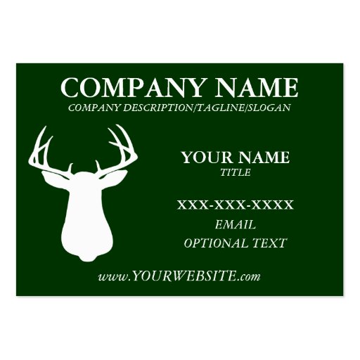 deer-hunting-enthusiast-business-card-template-zazzle