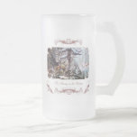 Deer  Hunting Frosted Beer Mug / Stein