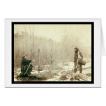 Deer Hunting in Deadwood South Dakota 1887 cards