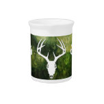 Deer Hunting Skull w/ Antlers Drink Pitchers