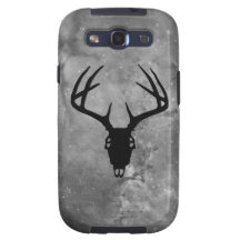 Deer Hunting Skull w/ Antlers Galaxy S3 Case