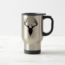 Deer Hunting Skull w/ Antlers Mugs