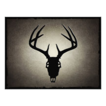 Deer Hunting Skull w/ Antlers Photo Print
