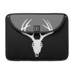 Deer Hunting Skull w/ Antlers Sleeve For MacBooks