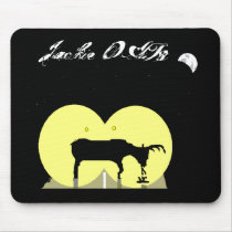Deer in Headlights mousepads
