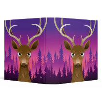 deer in headlights notebook binders by dooni_notebooks deer in headlights notebook binders