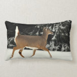 Deer in Snow Pillow pillows