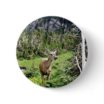 Deer in the Woods Pin