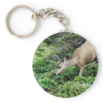 Deer in the Woods Key Chain