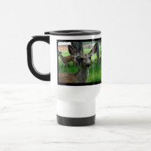 Deer in the Yard Coffee Mug