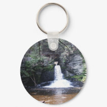 Deer Leap Falls, Childs Park, Pa keychains