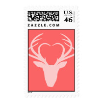 Deer Love Postage postage