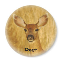 Deer Magnet by OrcaWatcher Deer Magnet