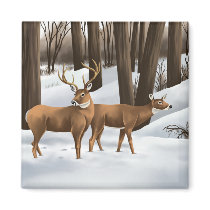 Deer Magnets magnets