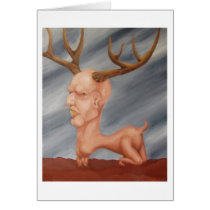 Deer man... cards
