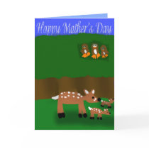 Deer Mother's Day Card
