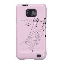 Deer on a swing - pink casemate cases