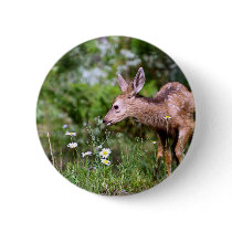Deer on the Go Pinback Buttons