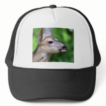 Deer - Profile of a Deer Mesh Hats