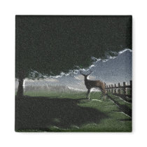 Deer Sighting magnets by BrokenWings3D Deer Sighting magnets