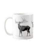 Deer skeleton coffee mugs