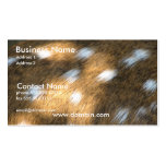 Deer Skin Print Business Card