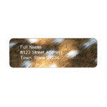 Deer Skin Return Address Label