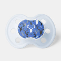 Deer Skull Hunting design Baby Pacifiers
