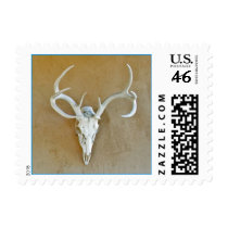 Deer Skull postage by JaguarPhotos Deer Skull postage