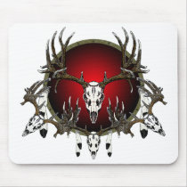 Deer skulls mousepad