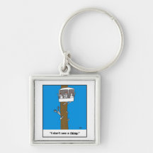 Deer Standoff Keychains