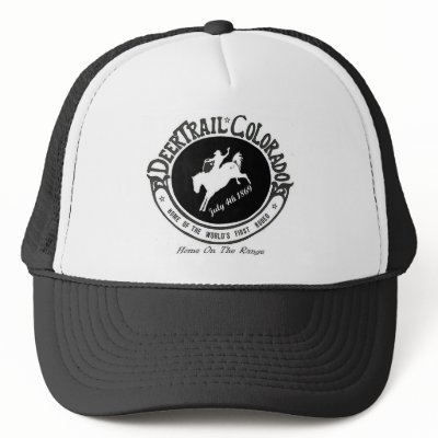 Deer Trail Colorado Logo Hat by Deertrailco